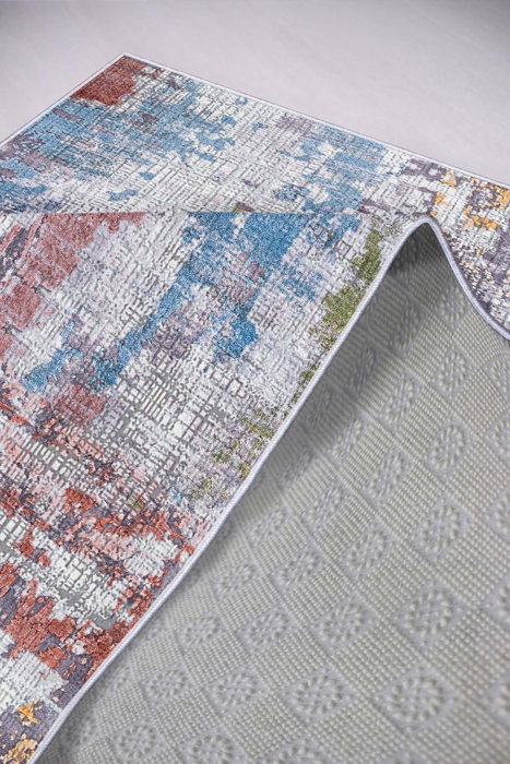 Conceptum Alfombra para Pasillo Hmnt612 Multicolor 80 x 150 cm